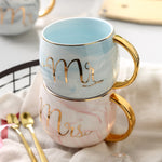 Mr&Ms Ceramic Coffee Mugs - Coffesy