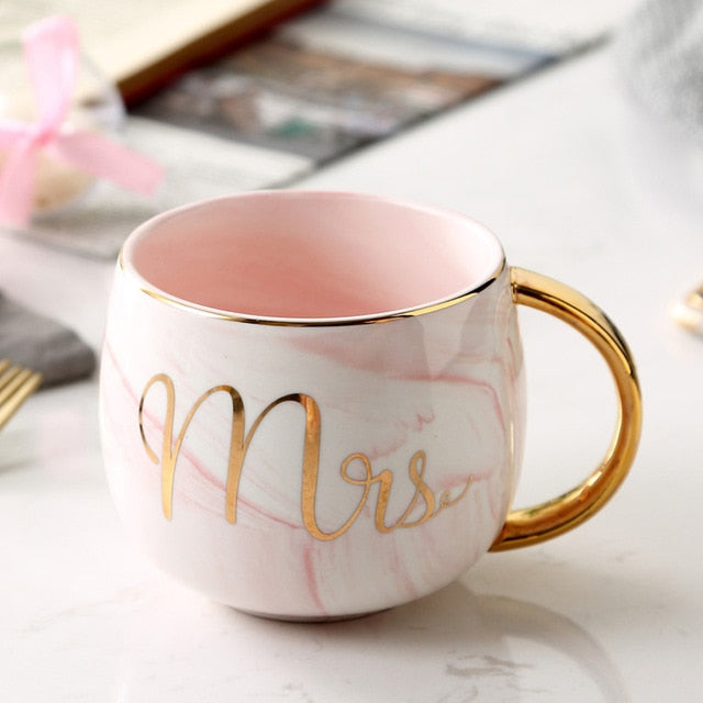 Mr&Ms Ceramic Coffee Mugs - Coffesy