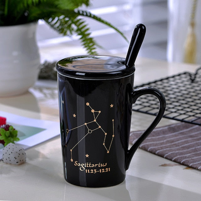 Constellations Black and White Mugs - Coffesy