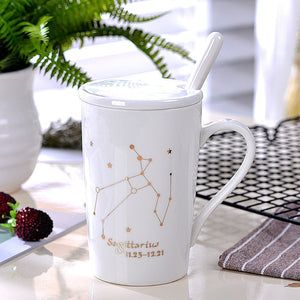 Constellations Black and White Mugs - Coffesy