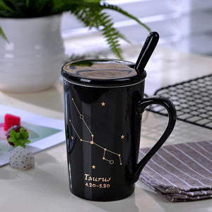 Constellations Black and White Mugs - Coffesy