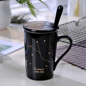 Constellations Black and White Mugs - Coffesy