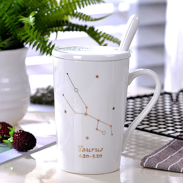 Constellations Black and White Mugs - Coffesy