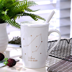 Constellations Black and White Mugs - Coffesy