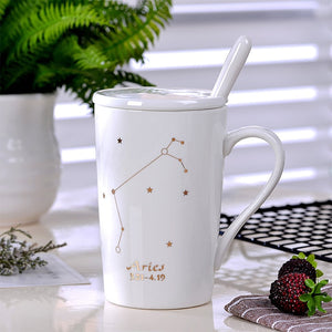 Constellations Black and White Mugs - Coffesy