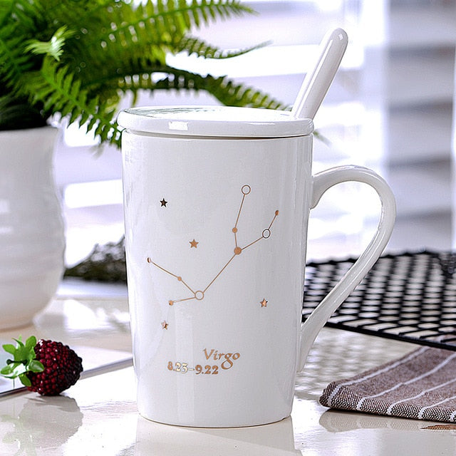 Constellations Black and White Mugs - Coffesy