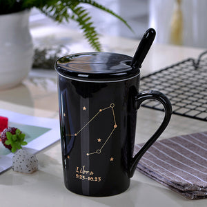 Constellations Black and White Mugs - Coffesy