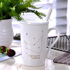 Constellations Black and White Mugs - Coffesy