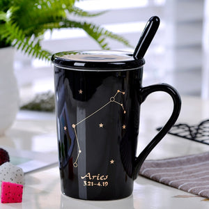 Constellations Black and White Mugs - Coffesy