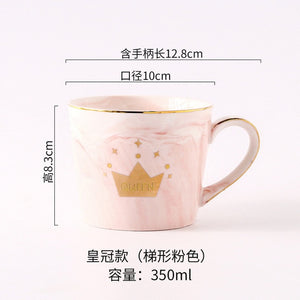 Chic Marble Ceramic Mugs - Coffesy