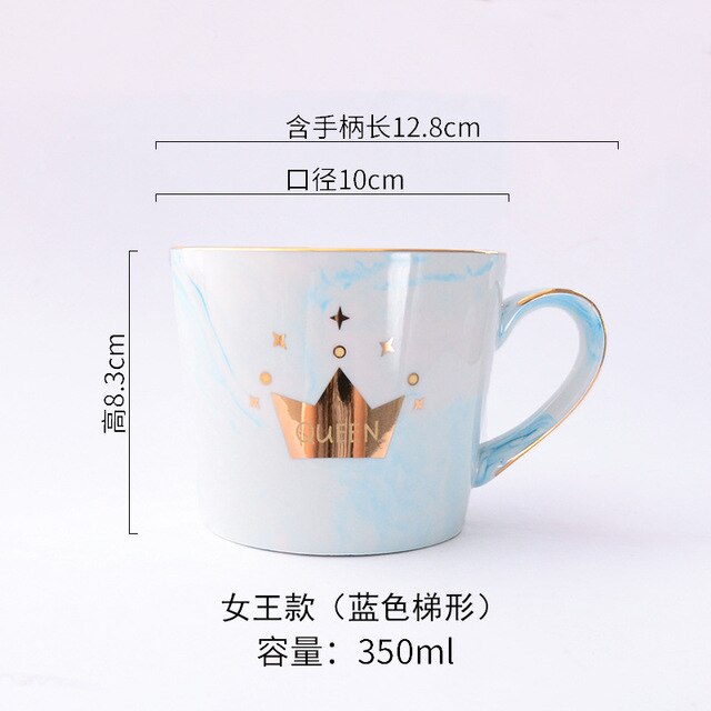 Chic Marble Ceramic Mugs - Coffesy