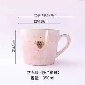 Chic Marble Ceramic Mugs - Coffesy