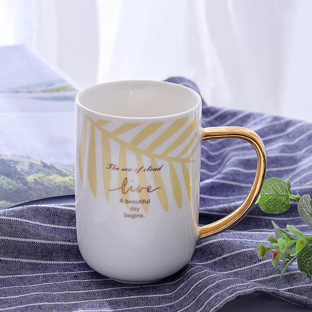 Quality Letter Ceramic Coffee Mug - Coffesy