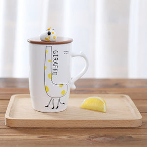 Cartoon Giraffe Mug - Coffesy