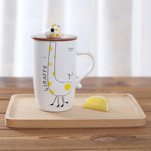 Cartoon Giraffe Mug - Coffesy