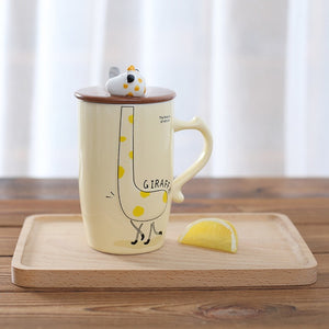 Cartoon Giraffe Mug - Coffesy