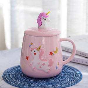 Pinky Cute Unicorn Mug - Coffesy