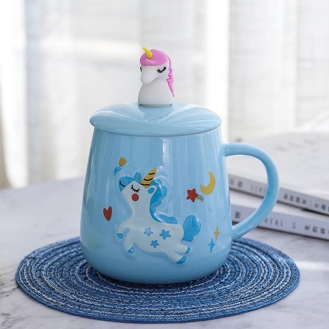Pinky Cute Unicorn Mug - Coffesy