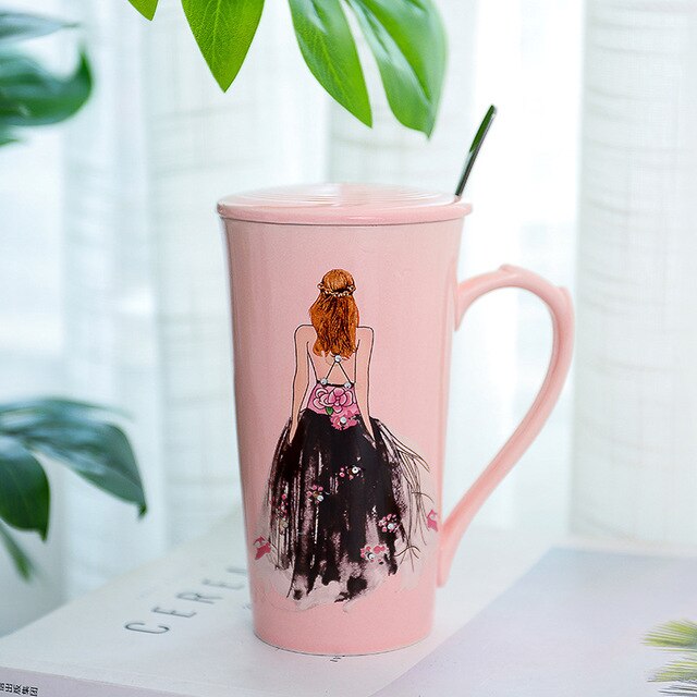 Hand drawn beauty  Coffee Mug - Coffesy