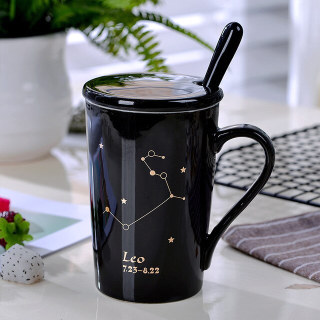 Constellations Black and White Mugs - Coffesy