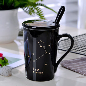 Constellations Black and White Mugs - Coffesy