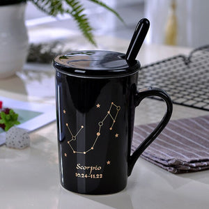 Constellations Black and White Mugs - Coffesy
