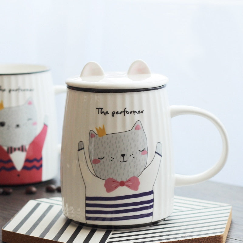 Fashion Cat Coffee Mug - Coffesy