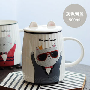 Fashion Cat Coffee Mug - Coffesy