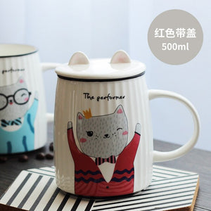 Fashion Cat Coffee Mug - Coffesy