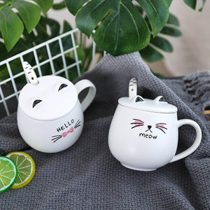 Cut Cat Coffee Mug - Coffesy