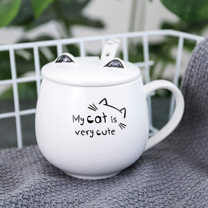 Cut Cat Coffee Mug - Coffesy