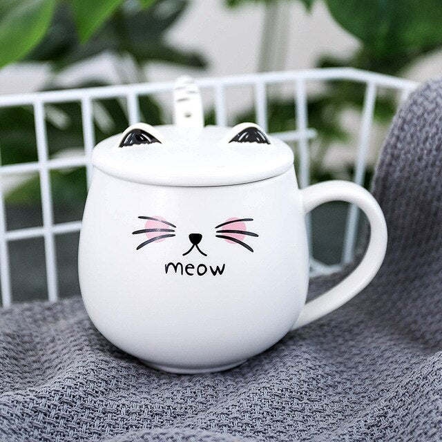 Cut Cat Coffee Mug - Coffesy