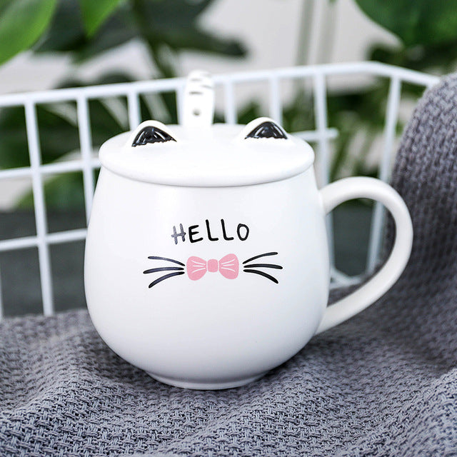 Cut Cat Coffee Mug - Coffesy