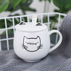 Cut Cat Coffee Mug - Coffesy