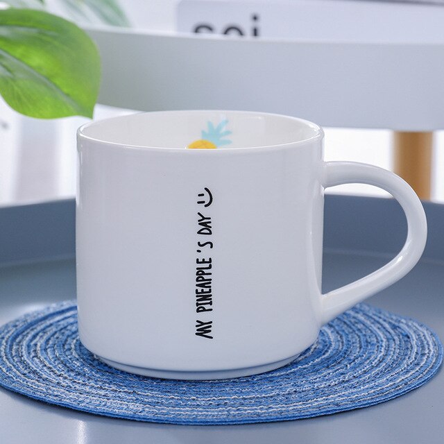Nordic Small Pineapple Coffee Mug - Coffesy