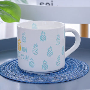 Nordic Small Pineapple Coffee Mug - Coffesy
