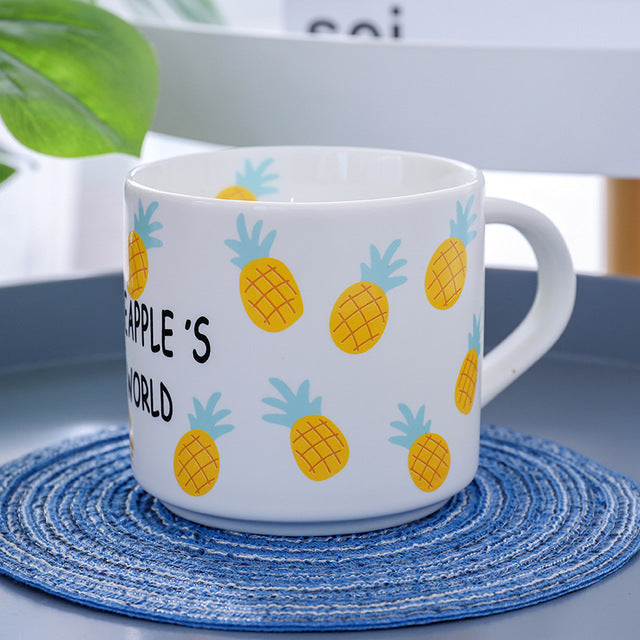 Nordic Small Pineapple Coffee Mug - Coffesy