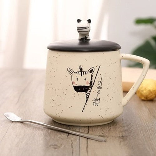 Giraffe Zebra Mug - Coffesy