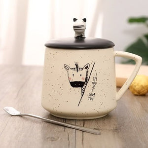 Giraffe Zebra Mug - Coffesy