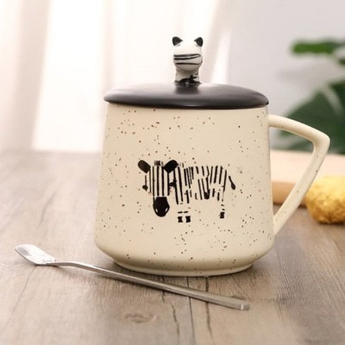 Giraffe Zebra Mug - Coffesy