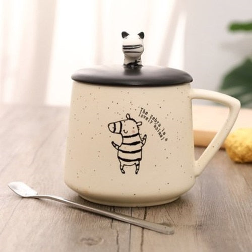 Giraffe Zebra Mug - Coffesy