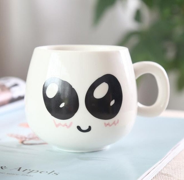 Creative Fun Cute Face Mugs - Coffesy