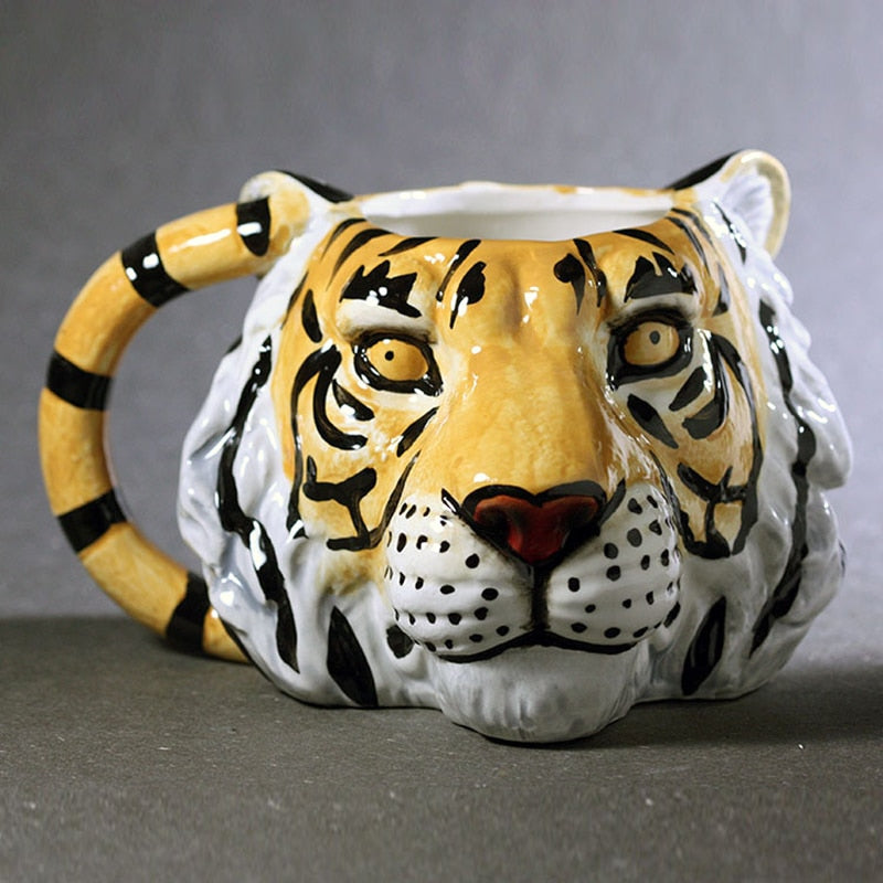3D Tiger Mug - Coffesy