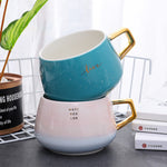 Large Letter Ceramic Coffee Mug - Coffesy