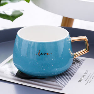 Large Letter Ceramic Coffee Mug - Coffesy