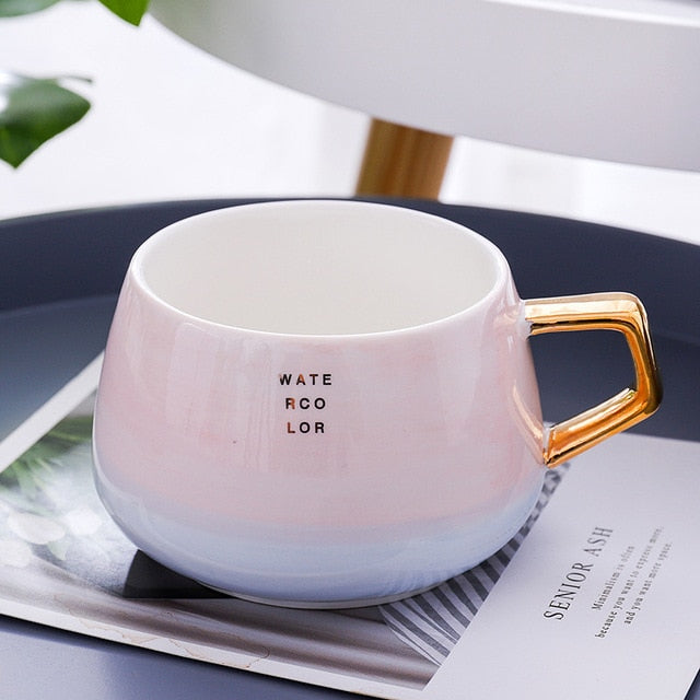 Large Letter Ceramic Coffee Mug - Coffesy