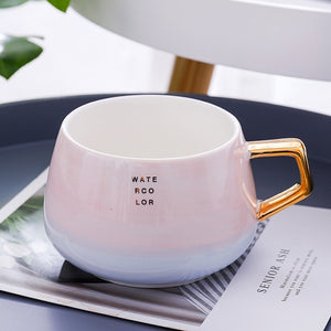 Large Letter Ceramic Coffee Mug - Coffesy