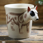 3D Bull Terrier Mug - Coffesy