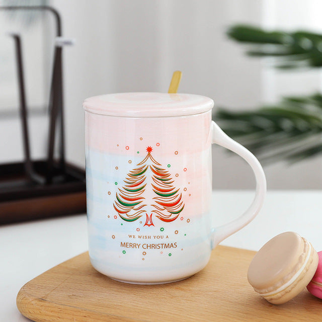 Christmas Ceramic Cup - Coffesy
