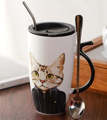 Creative Cat Mug - Coffesy